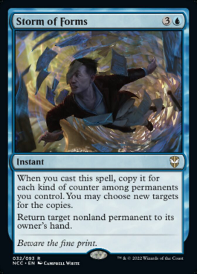 Storm of Forms [Streets of New Capenna Commander] | Cracking-Singles