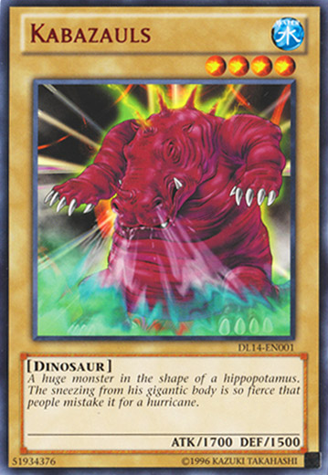Kabazauls (Red) [DL14-EN001] Rare | Cracking-Singles