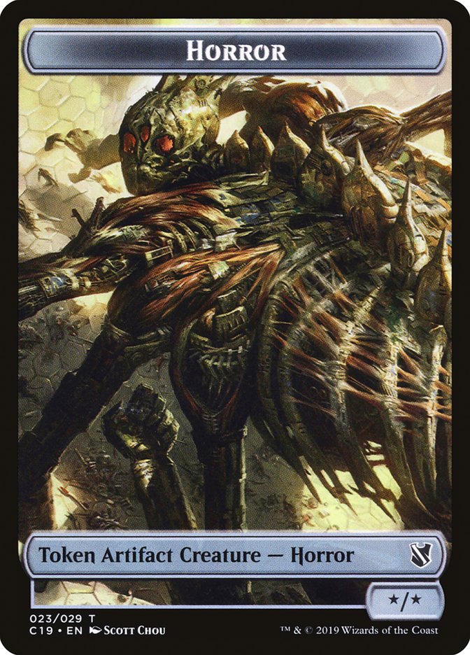 Horror [Commander 2019 Tokens] | Cracking-Singles