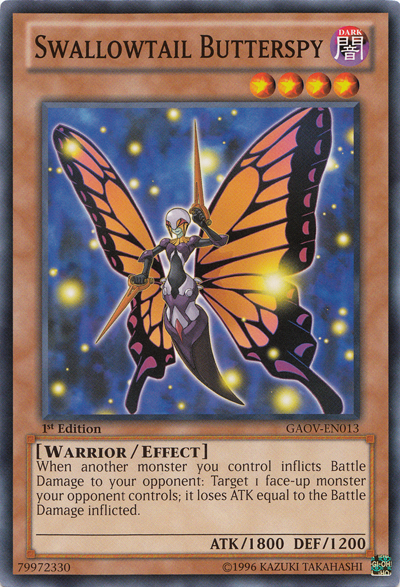 Swallowtail Butterspy [GAOV-EN013] Common | Cracking-Singles