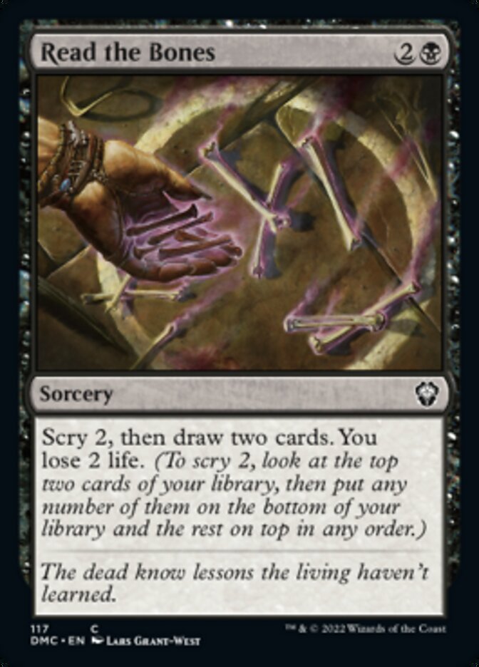 Read the Bones [Dominaria United Commander] | Cracking-Singles