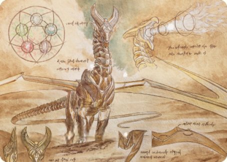 Ramos, Dragon Engine Art Card [The Brothers' War Art Series] | Cracking-Singles