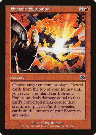 Erratic Explosion [Onslaught] | Cracking-Singles