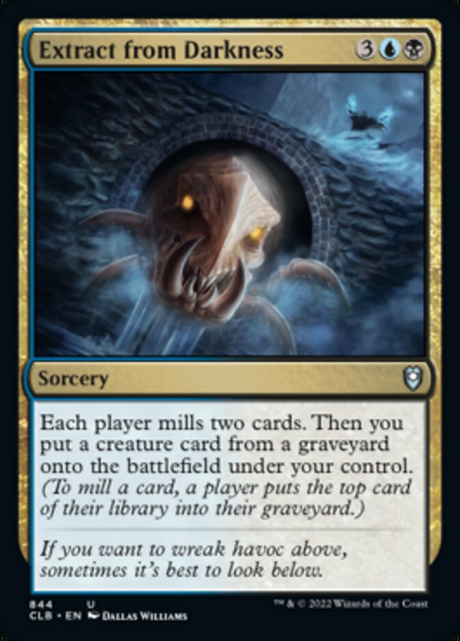 Extract from Darkness [Commander Legends: Battle for Baldur's Gate] | Cracking-Singles