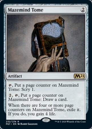 Mazemind Tome [Core Set 2021] | Cracking-Singles
