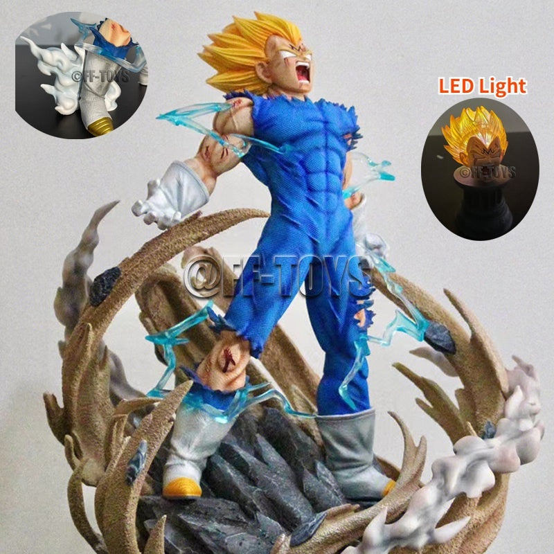 Anime Dragon Ball Z GK Vegeta Figure Self-destruct Majin Vegeta Figurine 27CM | Cracking-Singles
