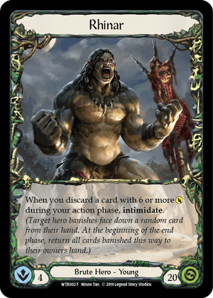 Rhinar - Budget Blitz Starter Deck | Cracking-Singles