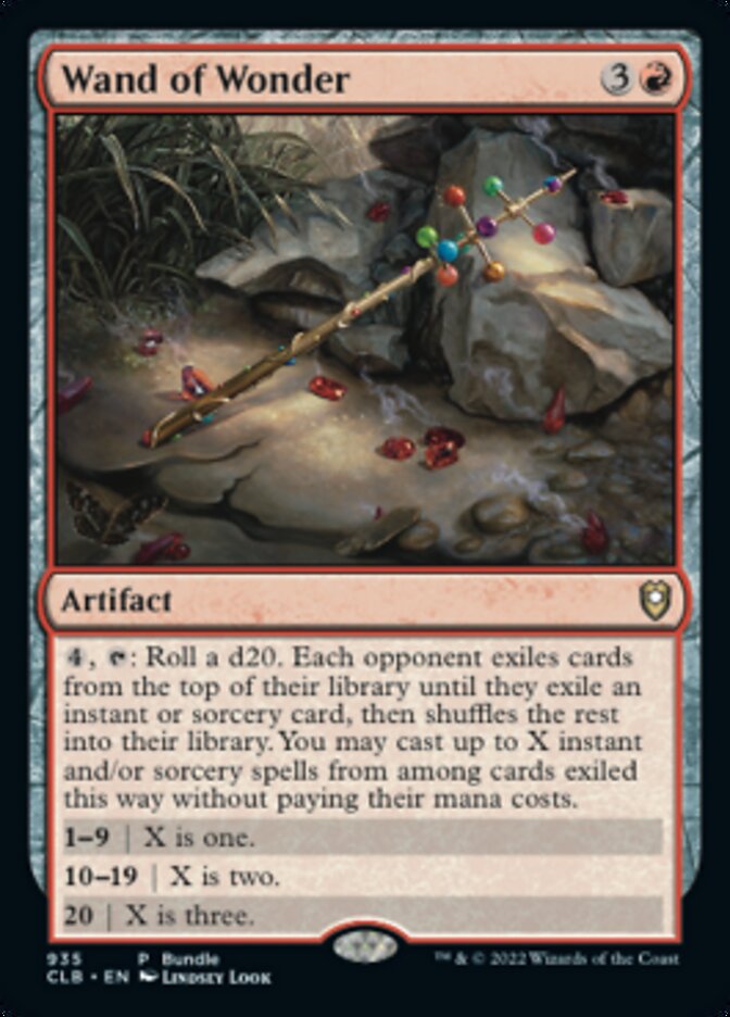 Wand of Wonder (Bundle) [Commander Legends: Battle for Baldur's Gate] | Cracking-Singles