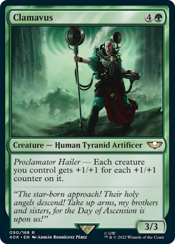 Clamavus (Surge Foil) [Universes Beyond: Warhammer 40,000] | Cracking-Singles