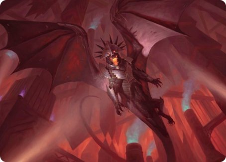 Ziatora, the Incinerator Art Card [Streets of New Capenna Art Series] | Cracking-Singles