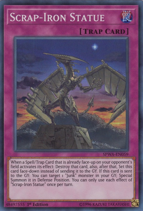 Scrap-Iron Statue [SPWA-EN059] Super Rare | Cracking-Singles