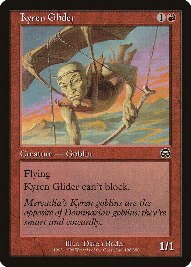 Kyren Glider [Mercadian Masques] | Cracking-Singles