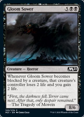 Gloom Sower [Core Set 2021] | Cracking-Singles