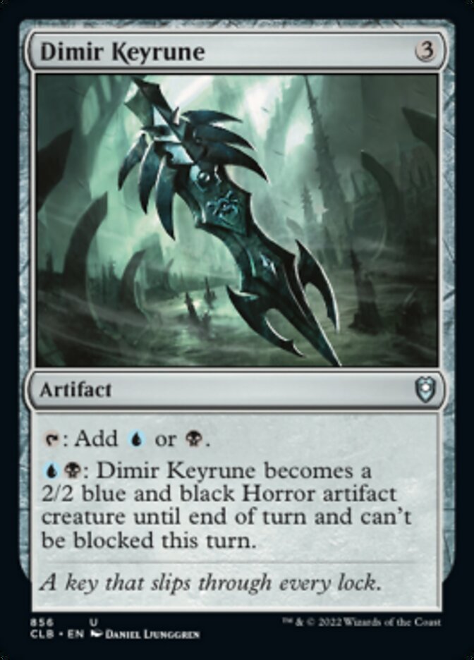 Dimir Keyrune [Commander Legends: Battle for Baldur's Gate] | Cracking-Singles
