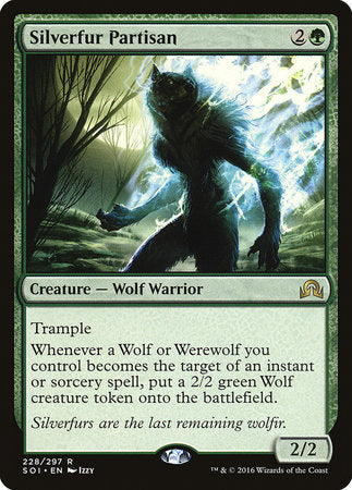 Silverfur Partisan [Shadows over Innistrad] | Cracking-Singles