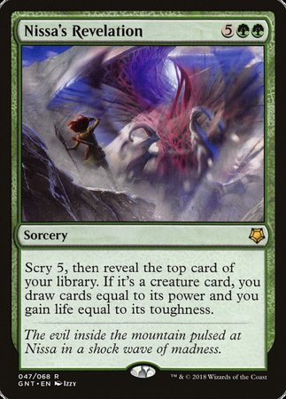 Nissa's Revelation [Game Night] | Cracking-Singles
