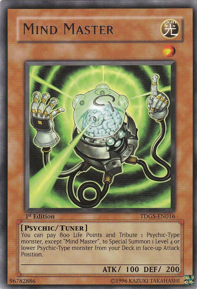 Mind Master [TDGS-EN016] Rare | Cracking-Singles