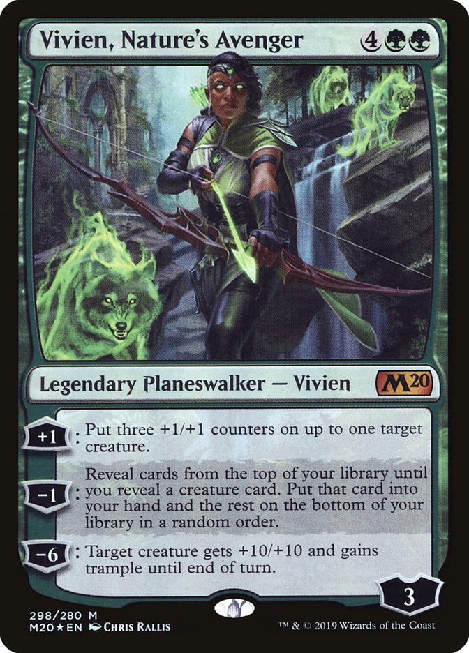 Vivien, Nature's Avenger [Core Set 2020] | Cracking-Singles