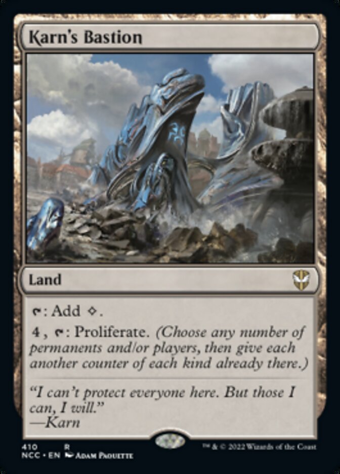 Karn's Bastion [Streets of New Capenna Commander] | Cracking-Singles