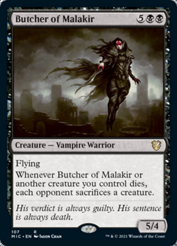 Butcher of Malakir [Innistrad: Midnight Hunt Commander] | Cracking-Singles