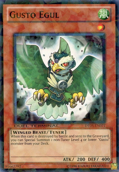 Gusto Egul [DT05-EN071] Common | Cracking-Singles
