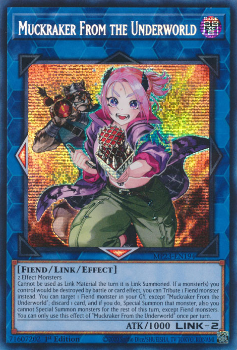 Muckraker From the Underworld [MP23-EN194] Prismatic Secret Rare | Cracking-Singles