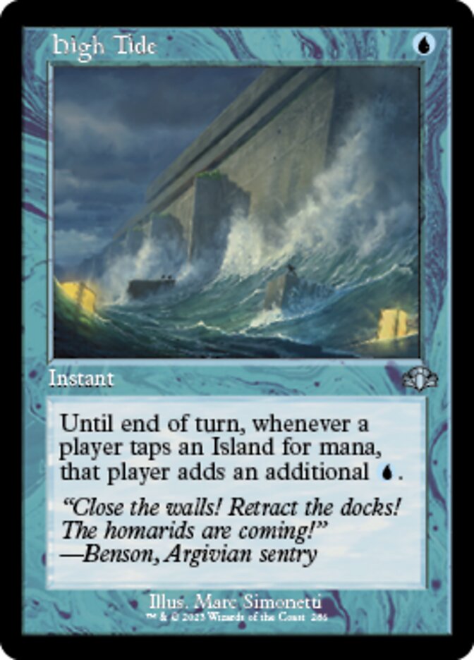 High Tide (Retro) [Dominaria Remastered] | Cracking-Singles