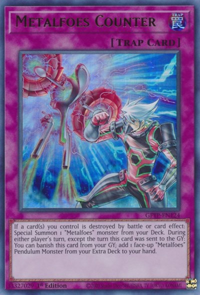 Metalfoes Counter [GFTP-EN124] Ultra Rare | Cracking-Singles