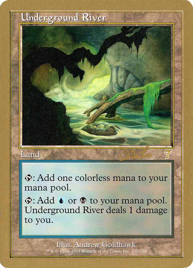 Underground River (Carlos Romao) [World Championship Decks 2002] | Cracking-Singles