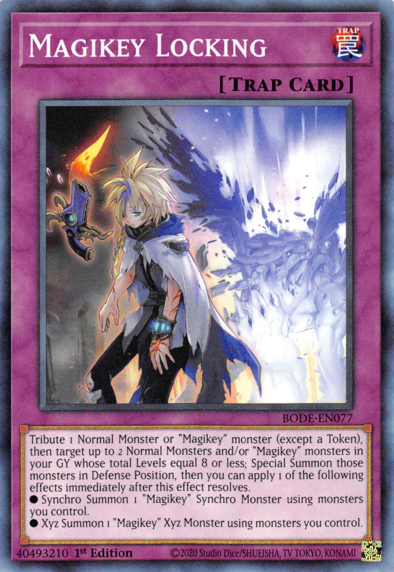 Magikey Locking [BODE-EN077] Common | Cracking-Singles