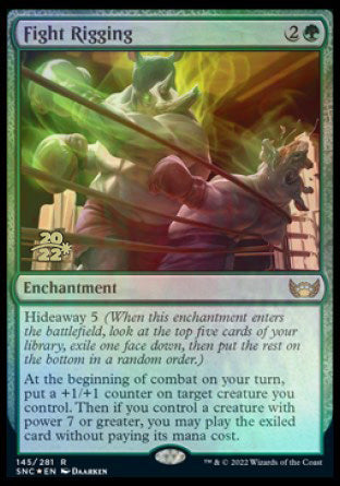 Fight Rigging [Streets of New Capenna Prerelease Promos] | Cracking-Singles