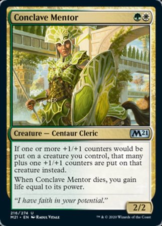 Conclave Mentor [Core Set 2021] | Cracking-Singles