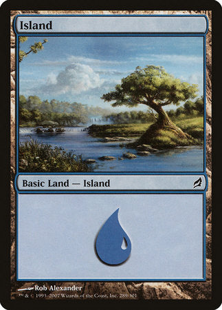 Island (289) [Lorwyn] | Cracking-Singles