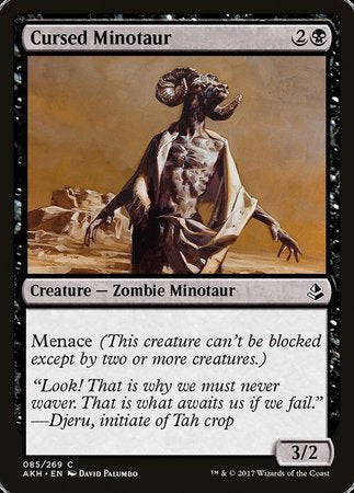 Cursed Minotaur [Amonkhet] | Cracking-Singles