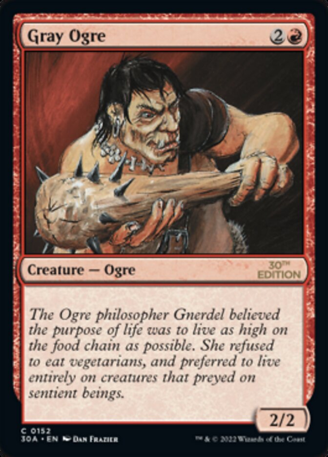 Gray Ogre [30th Anniversary Edition] | Cracking-Singles