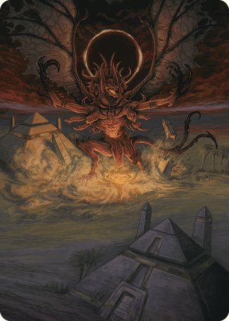 Dread Return Art Card [Commander Masters Art Series] | Cracking-Singles
