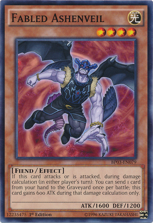 Fabled Ashenveil [BP03-EN079] Common | Cracking-Singles