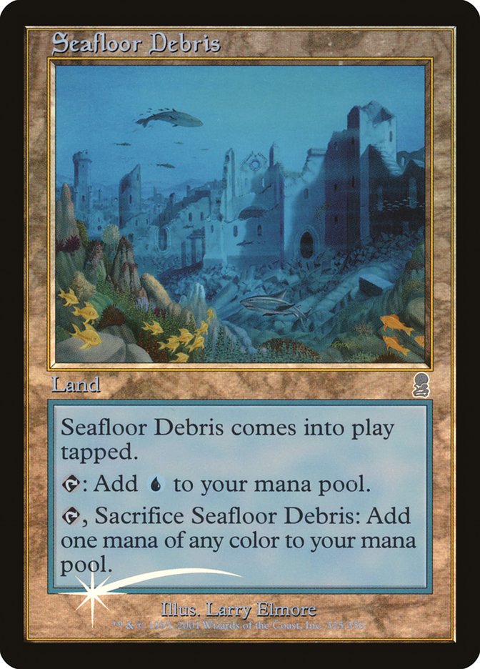 Seafloor Debris (Misprinted) [Odyssey] | Cracking-Singles