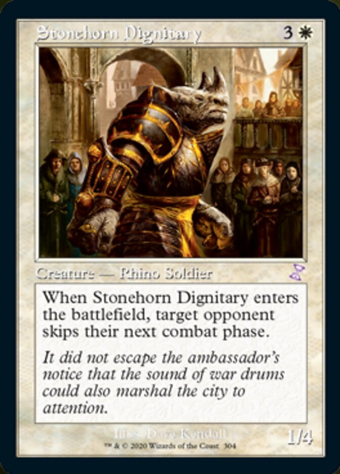 Stonehorn Dignitary (Timeshifted) [Time Spiral Remastered] | Cracking-Singles