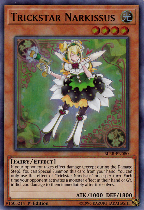 Trickstar Narkissus [BLRR-EN080] Ultra Rare | Cracking-Singles