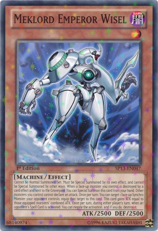 Meklord Emperor Wisel [SP13-EN047] Starfoil Rare | Cracking-Singles