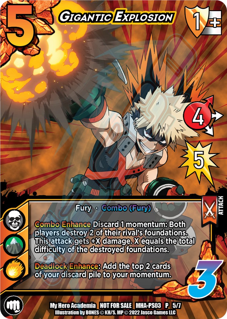 Gigantic Explosion [Crimson Rampage Promos] | Cracking-Singles
