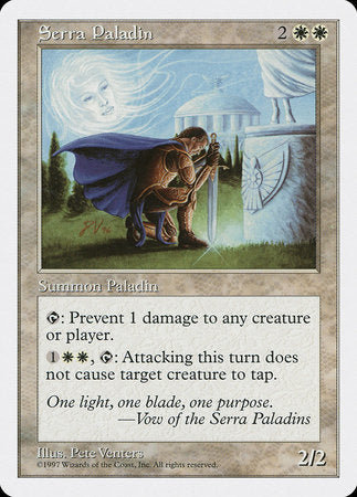 Serra Paladin [Fifth Edition] | Cracking-Singles