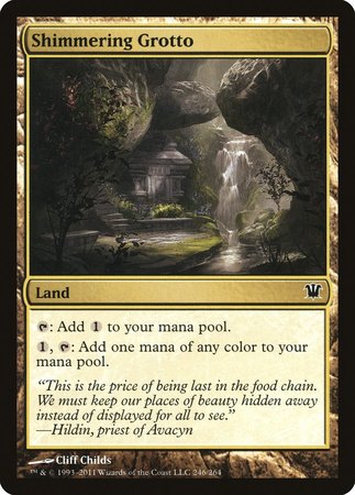 Shimmering Grotto [Innistrad] | Cracking-Singles