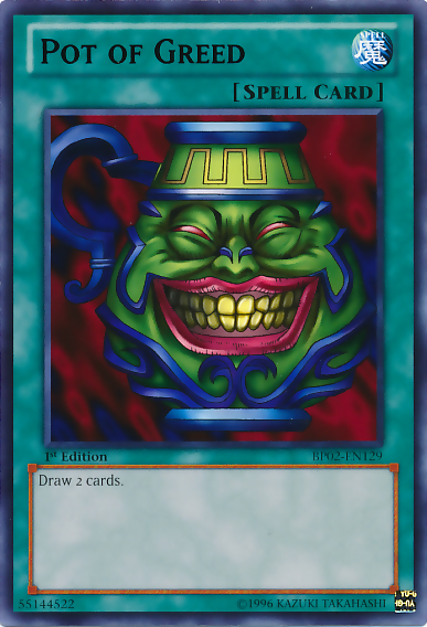 Pot of Greed [BP02-EN129] Rare | Cracking-Singles