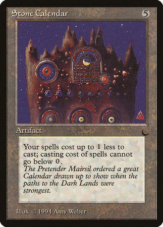 Stone Calendar [The Dark] | Cracking-Singles