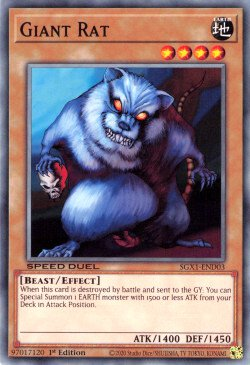 Giant Rat [SGX1-END03] Common | Cracking-Singles