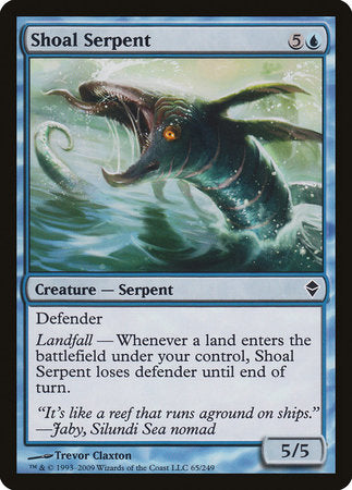 Shoal Serpent [Zendikar] | Cracking-Singles