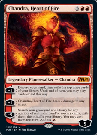 Chandra, Heart of Fire [Core Set 2021] | Cracking-Singles