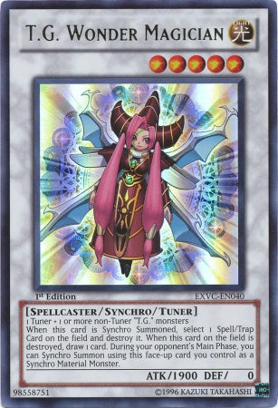 T.G. Wonder Magician [EXVC-EN040] Ultra Rare | Cracking-Singles